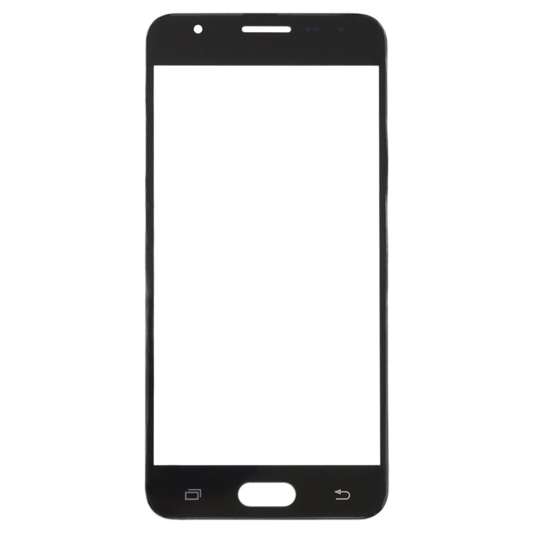 For Samsung Galaxy J5 Prime, On5 (2016), G570F/DS, G570Y 10pcs Front Screen Outer Glass Lens (Black) - Outer Glass Lens by buy2fix | Online Shopping UK | buy2fix