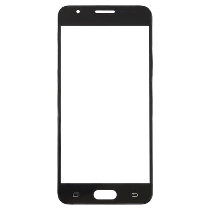 For Samsung Galaxy J5 Prime, On5 (2016), G570F/DS, G570Y 10pcs Front Screen Outer Glass Lens (Black) - Outer Glass Lens by buy2fix | Online Shopping UK | buy2fix