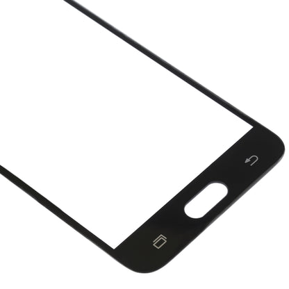 For Samsung Galaxy J5 Prime, On5 (2016), G570F/DS, G570Y 10pcs Front Screen Outer Glass Lens (Black) - Outer Glass Lens by buy2fix | Online Shopping UK | buy2fix