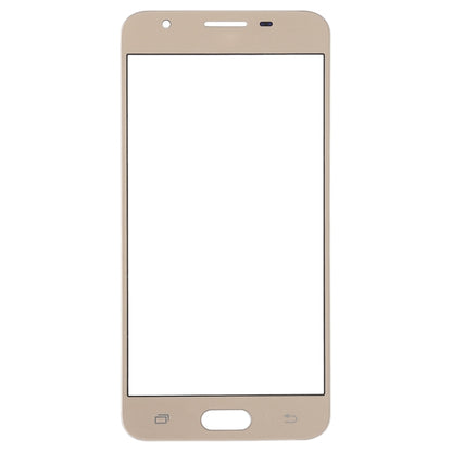 For Samsung Galaxy J5 Prime, On5 (2016), G570F/DS, G570Y 10pcs Front Screen Outer Glass Lens (Gold) - Outer Glass Lens by buy2fix | Online Shopping UK | buy2fix