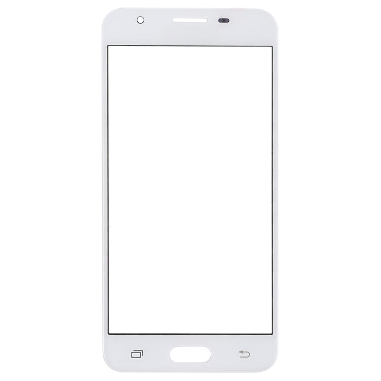 For Samsung Galaxy J5 Prime, On5 (2016), G570F/DS, G570Y 10pcs Front Screen Outer Glass Lens (White) - Outer Glass Lens by buy2fix | Online Shopping UK | buy2fix