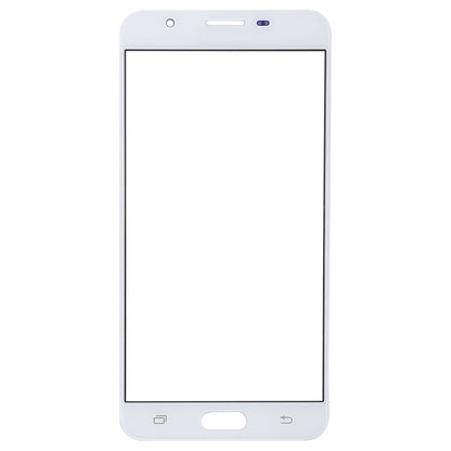 For Samsung Galaxy J7 Prime, On7 (2016), G610F, G610F/DS, G610F/DD, G610M, G610M/DS, G610Y/DS 10pcs Front Screen Outer Glass Lens (White) - Outer Glass Lens by buy2fix | Online Shopping UK | buy2fix