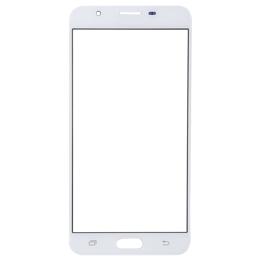 For Samsung Galaxy J7 Prime, On7 (2016), G610F, G610F/DS, G610F/DD, G610M, G610M/DS, G610Y/DS 10pcs Front Screen Outer Glass Lens (White) - Outer Glass Lens by buy2fix | Online Shopping UK | buy2fix