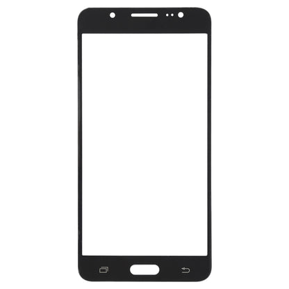 For Samsung Galaxy J5 (2016) / J510FN / J510F / J510G / J510Y / J510M 10pcs Front Screen Outer Glass Lens (Black) - Outer Glass Lens by buy2fix | Online Shopping UK | buy2fix