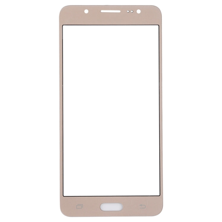 For Samsung Galaxy J5 (2016) / J510FN / J510F / J510G / J510Y / J510M 10pcs Front Screen Outer Glass Lens (Gold) - Outer Glass Lens by buy2fix | Online Shopping UK | buy2fix