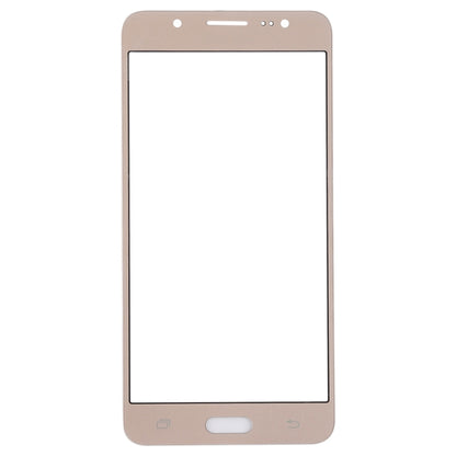 For Samsung Galaxy J5 (2016) / J510FN / J510F / J510G / J510Y / J510M 10pcs Front Screen Outer Glass Lens (Gold) - Outer Glass Lens by buy2fix | Online Shopping UK | buy2fix