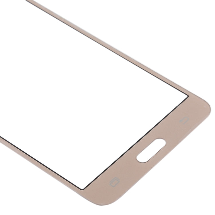 For Samsung Galaxy J5 (2016) / J510FN / J510F / J510G / J510Y / J510M 10pcs Front Screen Outer Glass Lens (Gold) - Outer Glass Lens by buy2fix | Online Shopping UK | buy2fix