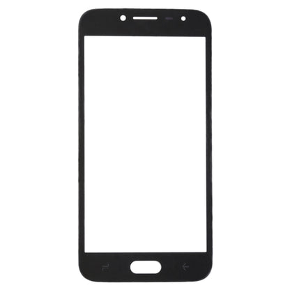 For Samsung Galaxy J2 Pro (2018), J250F/DS 10pcs Front Screen Outer Glass Lens (Black) - Outer Glass Lens by buy2fix | Online Shopping UK | buy2fix