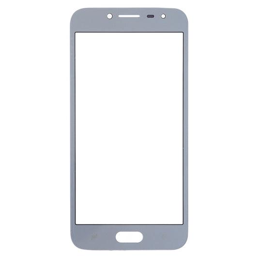 For Samsung Galaxy J2 Pro (2018), J250F/DS 10pcs Front Screen Outer Glass Lens (Grey) - Outer Glass Lens by buy2fix | Online Shopping UK | buy2fix