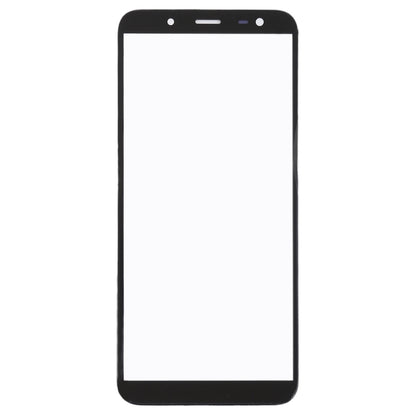 For Samsung Galaxy J6, J600F/DS, J600G/DS  10pcs Front Screen Outer Glass Lens (Black) - Outer Glass Lens by buy2fix | Online Shopping UK | buy2fix