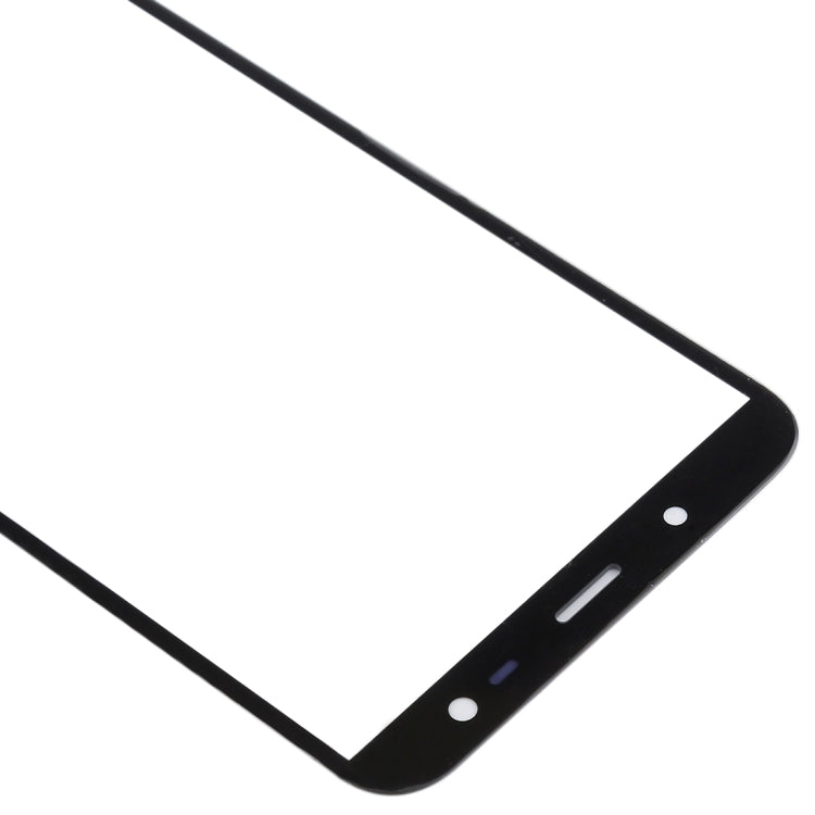 For Samsung Galaxy J6, J600F/DS, J600G/DS  10pcs Front Screen Outer Glass Lens (Black) - Outer Glass Lens by buy2fix | Online Shopping UK | buy2fix
