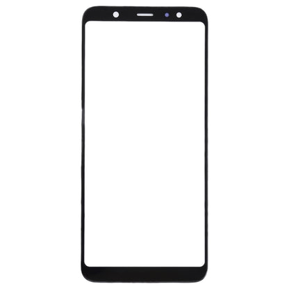 For Samsung Galaxy A6+ (2018) / A605  10pcs Front Screen Outer Glass Lens (Black) - Outer Glass Lens by buy2fix | Online Shopping UK | buy2fix