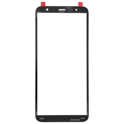 For Samsung Galaxy J4+ / J6+ / J610  10pcs Front Screen Outer Glass Lens (Black) - Outer Glass Lens by buy2fix | Online Shopping UK | buy2fix