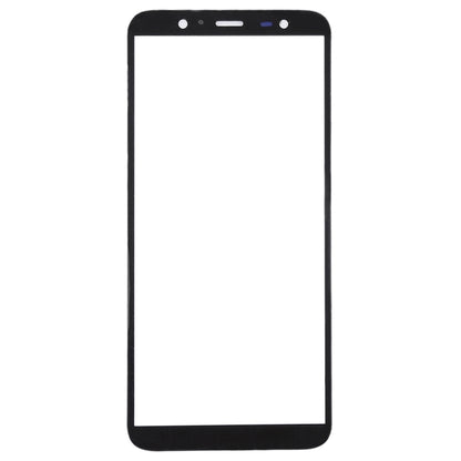 For Samsung Galaxy J8, J810F/DS, J810Y/DS, J810G/DS  10pcs Front Screen Outer Glass Lens (Black) - Outer Glass Lens by buy2fix | Online Shopping UK | buy2fix