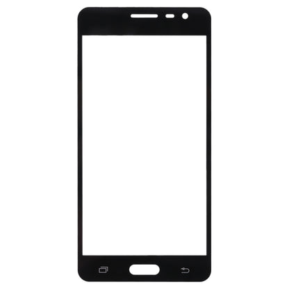 For Samsung Galaxy J3 Pro / J3110 10pcs Front Screen Outer Glass Lens (Black) - Outer Glass Lens by buy2fix | Online Shopping UK | buy2fix
