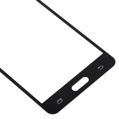 For Samsung Galaxy J3 Pro / J3110 10pcs Front Screen Outer Glass Lens (Black) - Outer Glass Lens by buy2fix | Online Shopping UK | buy2fix