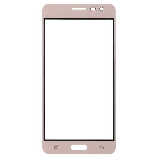 For Samsung Galaxy J3 Pro / J3110 10pcs Front Screen Outer Glass Lens (Gold) - Outer Glass Lens by buy2fix | Online Shopping UK | buy2fix