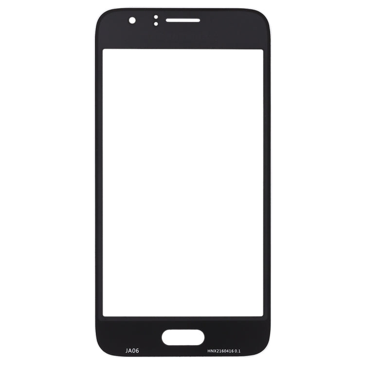 For Samsung Galaxy J1 (2016) / J120 10pcs Front Screen Outer Glass Lens (White) - Outer Glass Lens by buy2fix | Online Shopping UK | buy2fix
