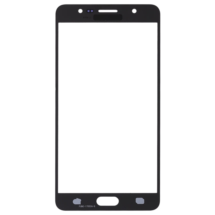 For Samsung Galaxy J7 Max 10pcs Front Screen Outer Glass Lens (Black) - Outer Glass Lens by buy2fix | Online Shopping UK | buy2fix
