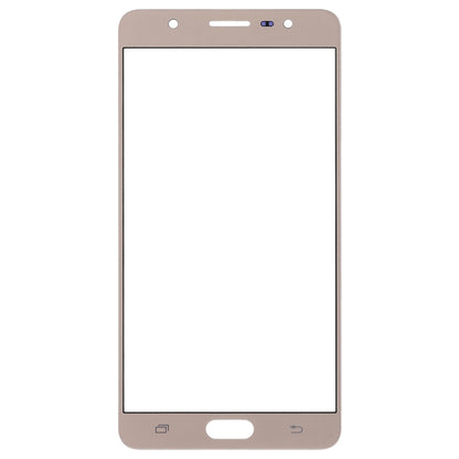 For Samsung Galaxy J7 Max 10pcs Front Screen Outer Glass Lens (Gold) - Outer Glass Lens by buy2fix | Online Shopping UK | buy2fix