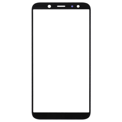 For Samsung Galaxy A6 (2018)  10pcs Front Screen Outer Glass Lens (Black) - Outer Glass Lens by buy2fix | Online Shopping UK | buy2fix