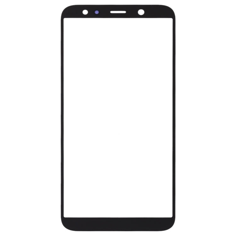 For Samsung Galaxy A6 (2018)  10pcs Front Screen Outer Glass Lens (Black) - Outer Glass Lens by buy2fix | Online Shopping UK | buy2fix