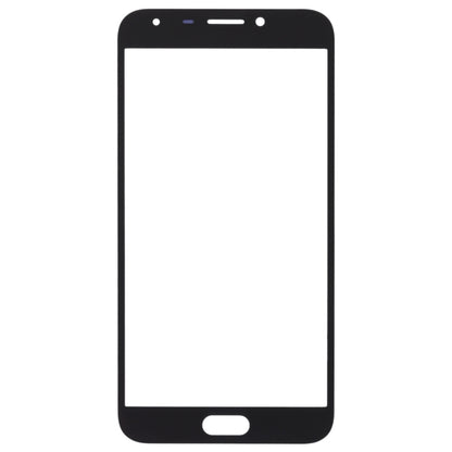 For Samsung Galaxy J4 (2018) 10pcs Front Screen Outer Glass Lens (Black) - Outer Glass Lens by buy2fix | Online Shopping UK | buy2fix