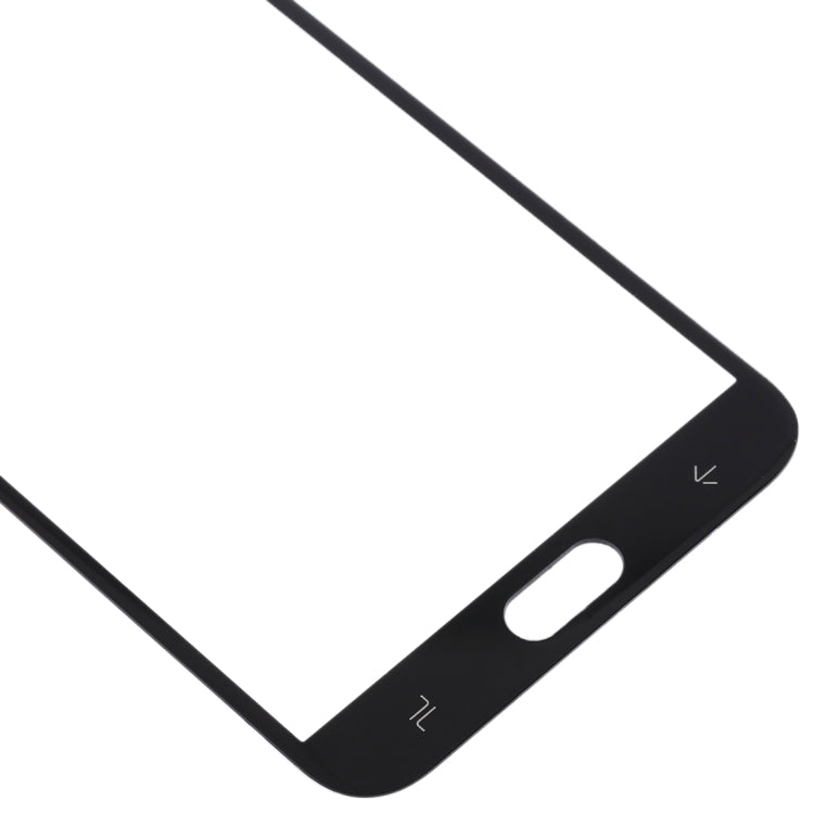 For Samsung Galaxy J4 (2018) 10pcs Front Screen Outer Glass Lens (Black) - Outer Glass Lens by buy2fix | Online Shopping UK | buy2fix