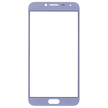 For Samsung Galaxy J4 (2018) 10pcs Front Screen Outer Glass Lens (Blue) - Outer Glass Lens by buy2fix | Online Shopping UK | buy2fix
