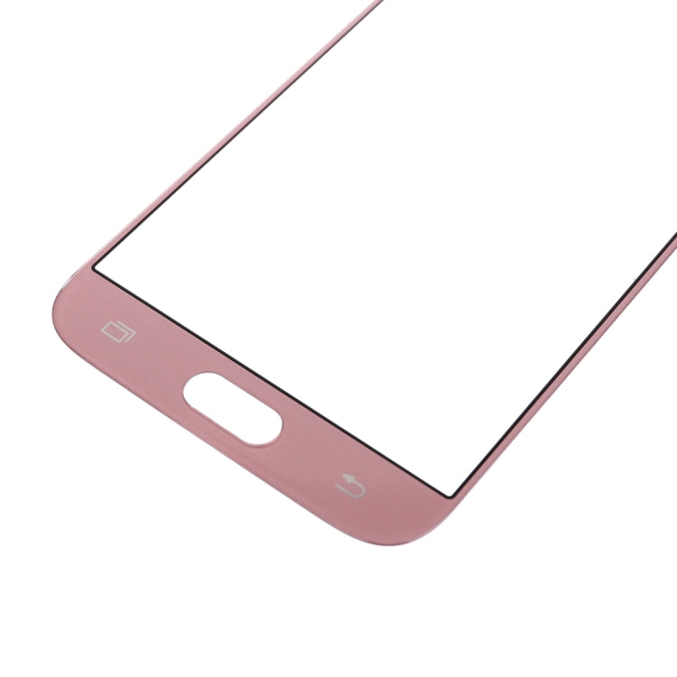 For Samsung Galaxy J5 (2017) / J530 10pcs Front Screen Outer Glass Lens (Rose Gold) - Outer Glass Lens by buy2fix | Online Shopping UK | buy2fix