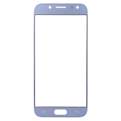 For Samsung Galaxy J3 (2017) / J330 10pcs Front Screen Outer Glass Lens (Blue) - Outer Glass Lens by buy2fix | Online Shopping UK | buy2fix