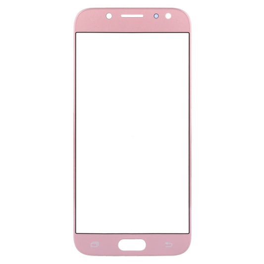 For Samsung Galaxy J3 (2017) / J330 10pcs Front Screen Outer Glass Lens (Rose Gold) - Outer Glass Lens by buy2fix | Online Shopping UK | buy2fix