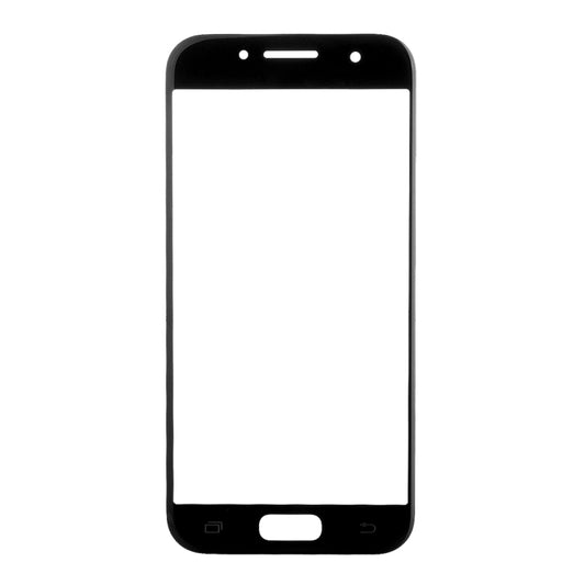 For Samsung Galaxy A7 (2017) / A720 10pcs Front Screen Outer Glass Lens (Black) - Outer Glass Lens by buy2fix | Online Shopping UK | buy2fix