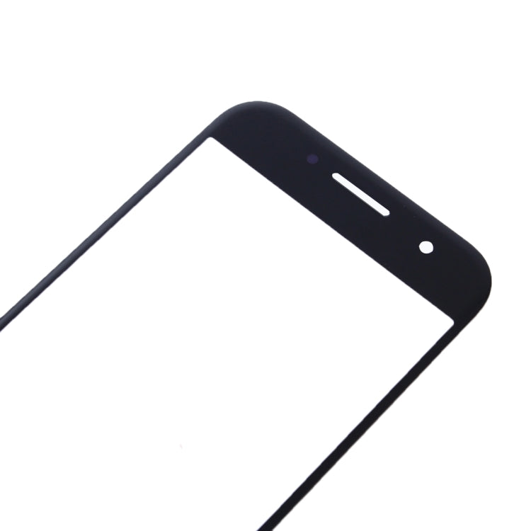 For Samsung Galaxy A7 (2017) / A720 10pcs Front Screen Outer Glass Lens (Black) - Outer Glass Lens by buy2fix | Online Shopping UK | buy2fix