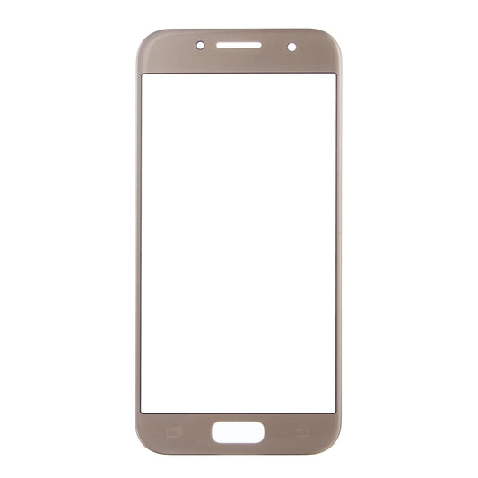 For Samsung Galaxy A7 (2017) / A720 10pcs Front Screen Outer Glass Lens (Gold) - Outer Glass Lens by buy2fix | Online Shopping UK | buy2fix