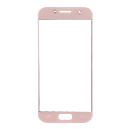 For Samsung Galaxy A5 (2017) / A520 10pcs Front Screen Outer Glass Lens (Pink) - Outer Glass Lens by buy2fix | Online Shopping UK | buy2fix