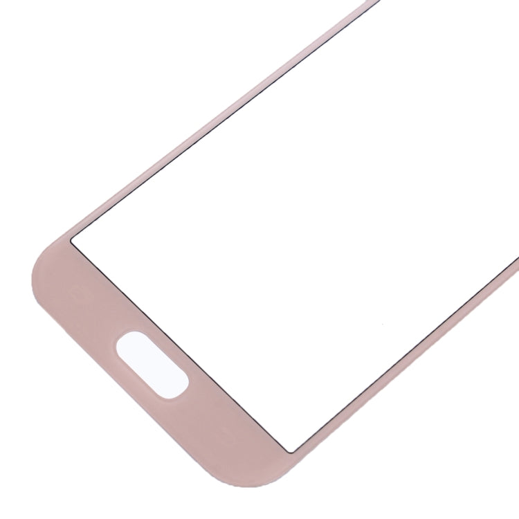 For Samsung Galaxy A5 (2017) / A520 10pcs Front Screen Outer Glass Lens (Pink) - Outer Glass Lens by buy2fix | Online Shopping UK | buy2fix