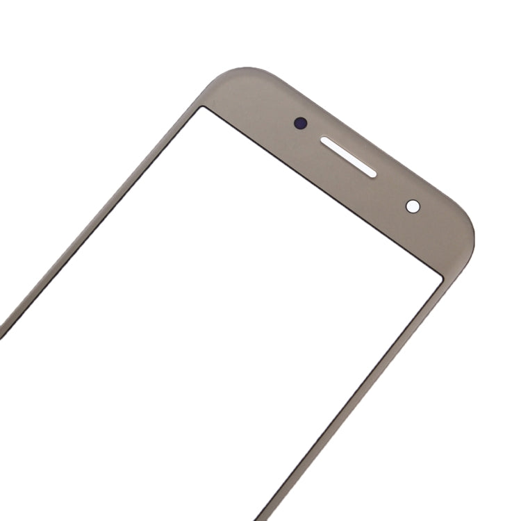 For Samsung Galaxy A5 (2017) / A520 10pcs Front Screen Outer Glass Lens (Gold) - Outer Glass Lens by buy2fix | Online Shopping UK | buy2fix