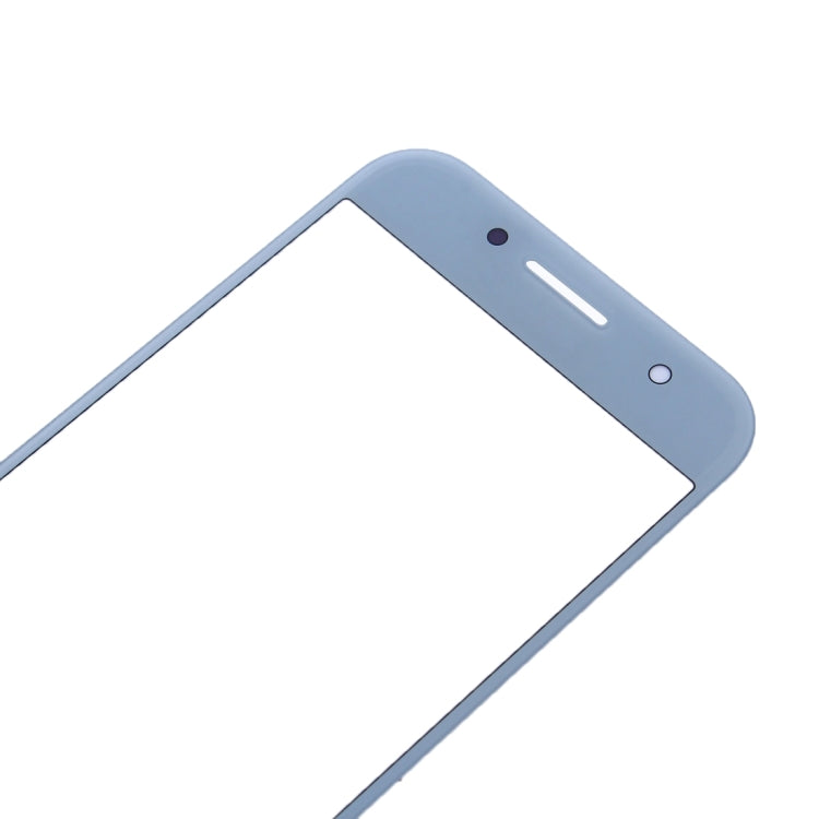 For Samsung Galaxy A5 (2017) / A520 10pcs Front Screen Outer Glass Lens (Blue) - Outer Glass Lens by buy2fix | Online Shopping UK | buy2fix