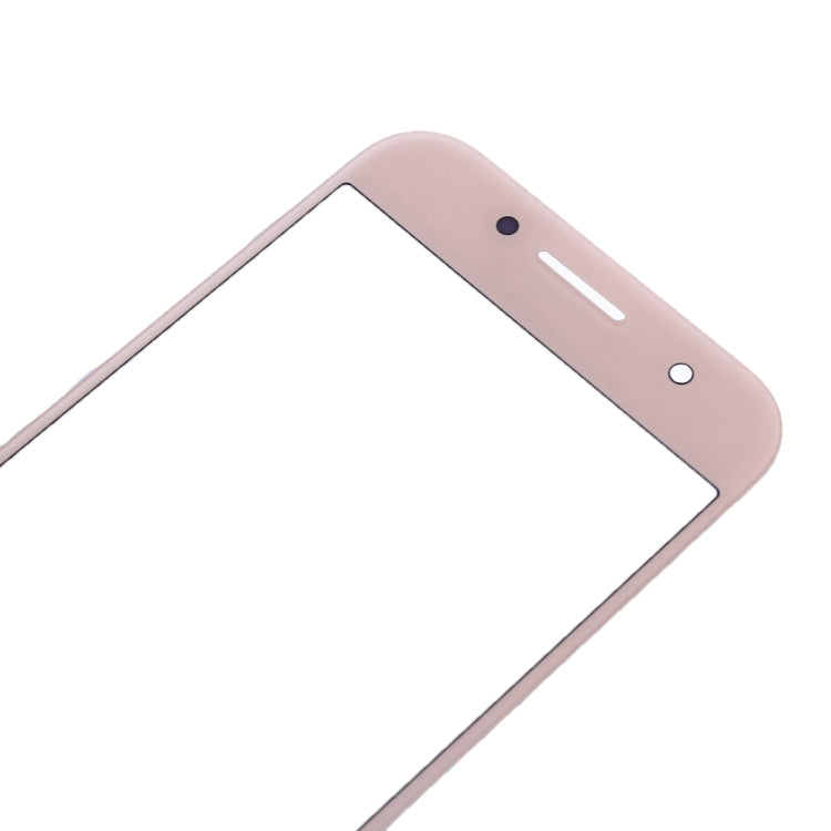 For Samsung Galaxy A3 (2017) / A320 10pcs Front Screen Outer Glass Lens (Pink) - Outer Glass Lens by buy2fix | Online Shopping UK | buy2fix