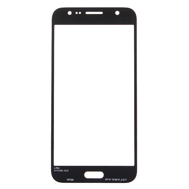 For Samsung Galaxy J7 / J700 10pcs Front Screen Outer Glass Lens (Black) - Outer Glass Lens by buy2fix | Online Shopping UK | buy2fix