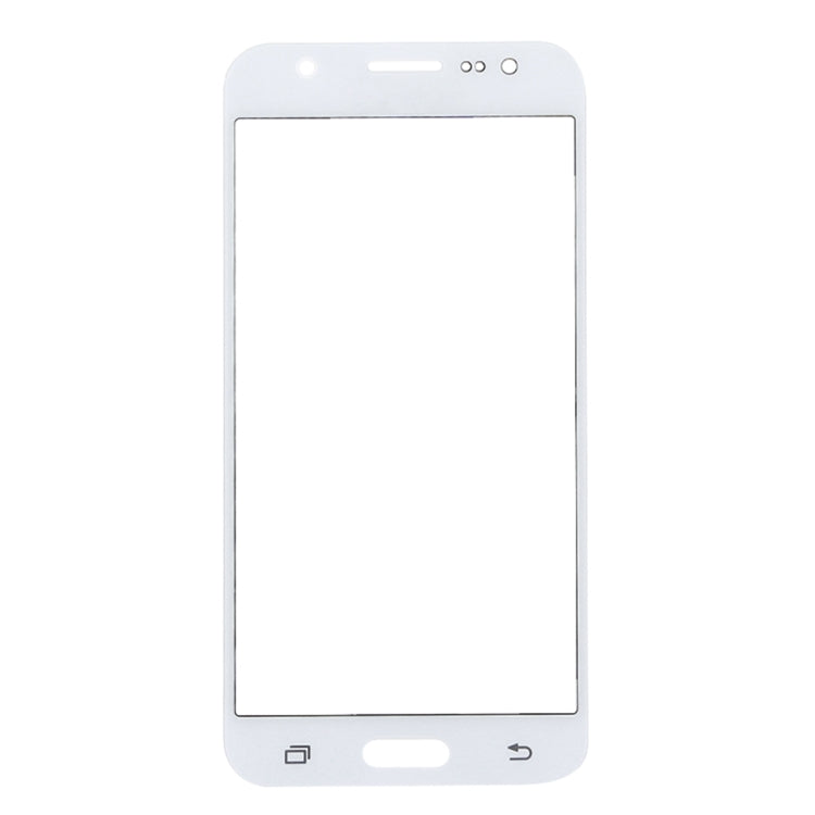 For Samsung Galaxy J7 / J700 10pcs Front Screen Outer Glass Lens (White) - Outer Glass Lens by buy2fix | Online Shopping UK | buy2fix