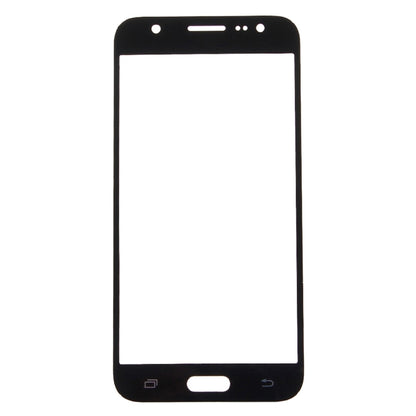 For Samsung Galaxy J5 / J500 10pcs Front Screen Outer Glass Lens (Black) - Outer Glass Lens by buy2fix | Online Shopping UK | buy2fix