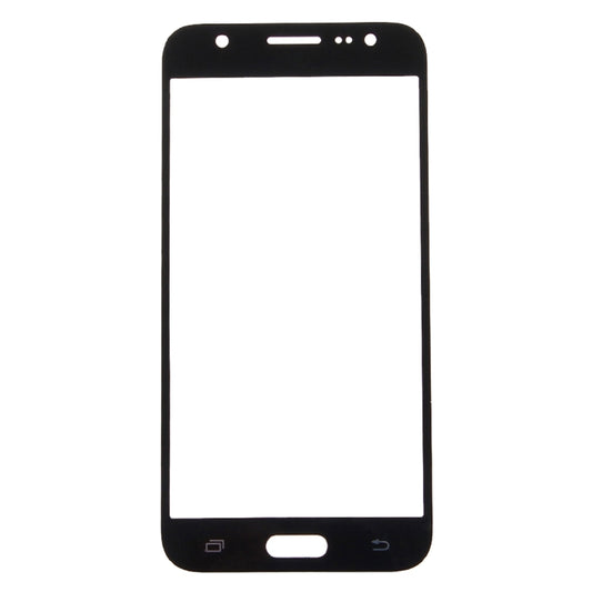 For Samsung Galaxy J5 / J500 10pcs Front Screen Outer Glass Lens (Black) - Outer Glass Lens by buy2fix | Online Shopping UK | buy2fix