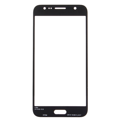 For Samsung Galaxy J5 / J500 10pcs Front Screen Outer Glass Lens (Black) - Outer Glass Lens by buy2fix | Online Shopping UK | buy2fix