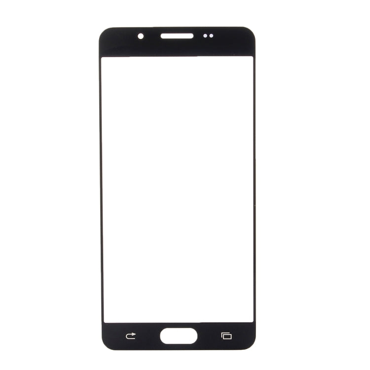 For Samsung Galaxy A5 (2016) / A510  10pcs Front Screen Outer Glass Lens (Black) - Outer Glass Lens by buy2fix | Online Shopping UK | buy2fix