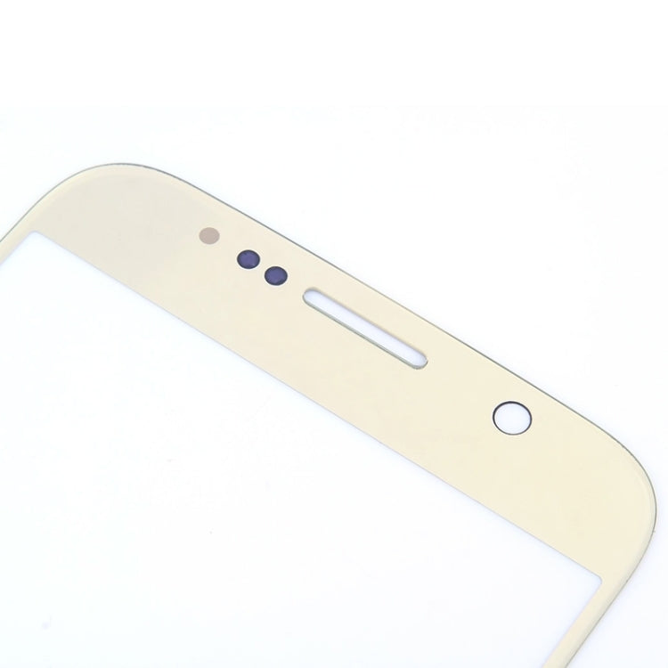 For Samsung Galaxy S6 / G920F 10pcs Front Screen Outer Glass Lens (Gold) - Outer Glass Lens by buy2fix | Online Shopping UK | buy2fix