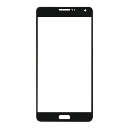 For Samsung Galaxy A7 (2015) 10pcs Front Screen Outer Glass Lens (Black) - Outer Glass Lens by buy2fix | Online Shopping UK | buy2fix
