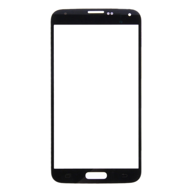 For Samsung Galaxy S5 / G900  10pcs Front Screen Outer Glass Lens (Black) - Outer Glass Lens by buy2fix | Online Shopping UK | buy2fix
