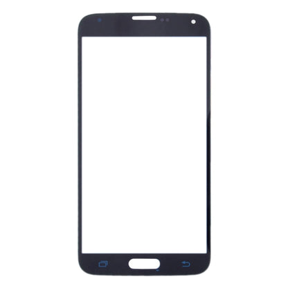 For Samsung Galaxy S5 / G900 10pcs Front Screen Outer Glass Lens (Dark Blue) - Outer Glass Lens by buy2fix | Online Shopping UK | buy2fix